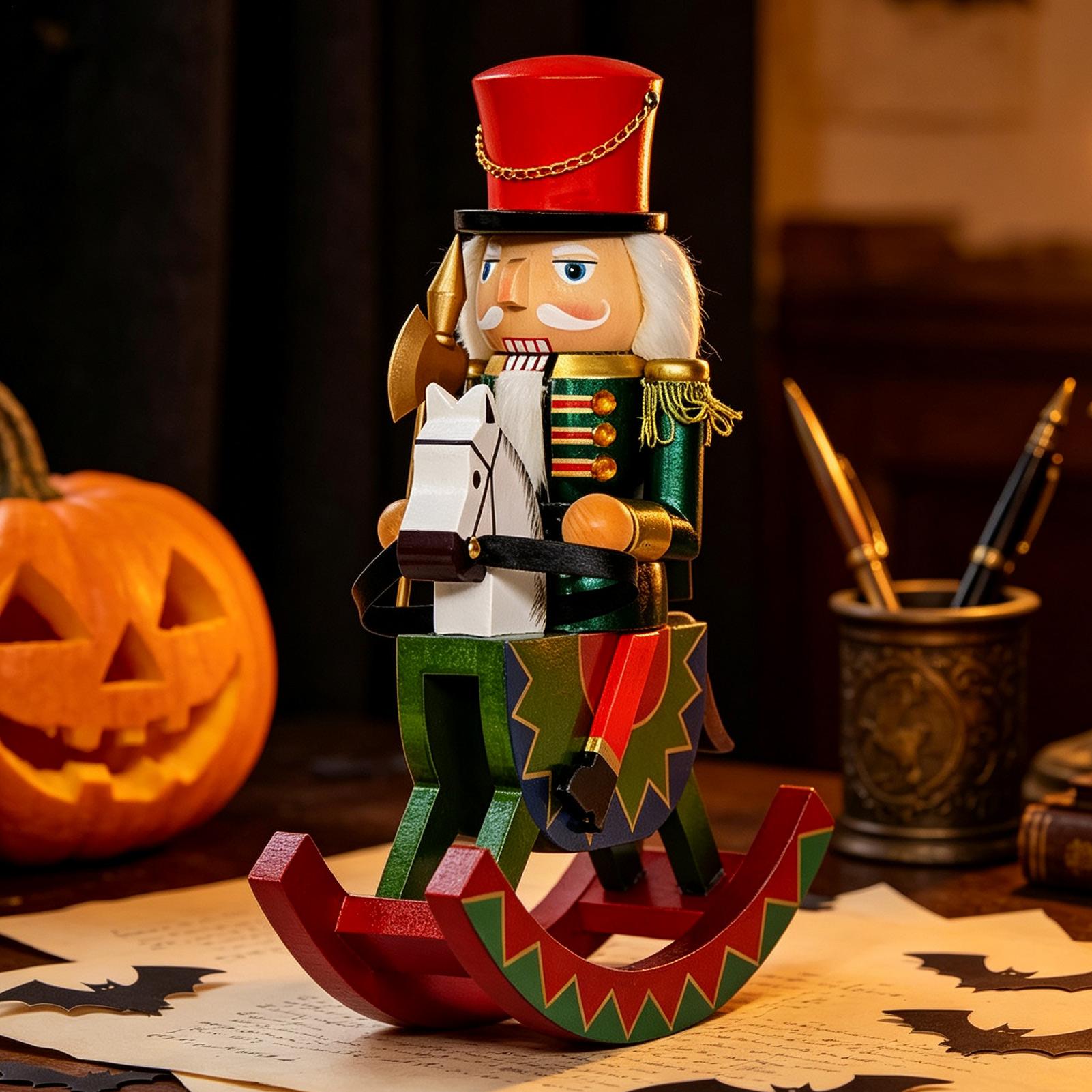 Nutcracker Figurine - Ornamen Nutcracker Natal Dekorasi Festival Vintage