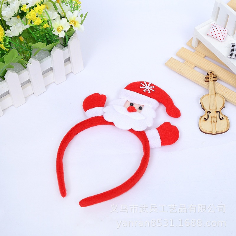 Reindeer Antlers Headband - Bando Tanduk Rusa Bercahaya LED, Kostum