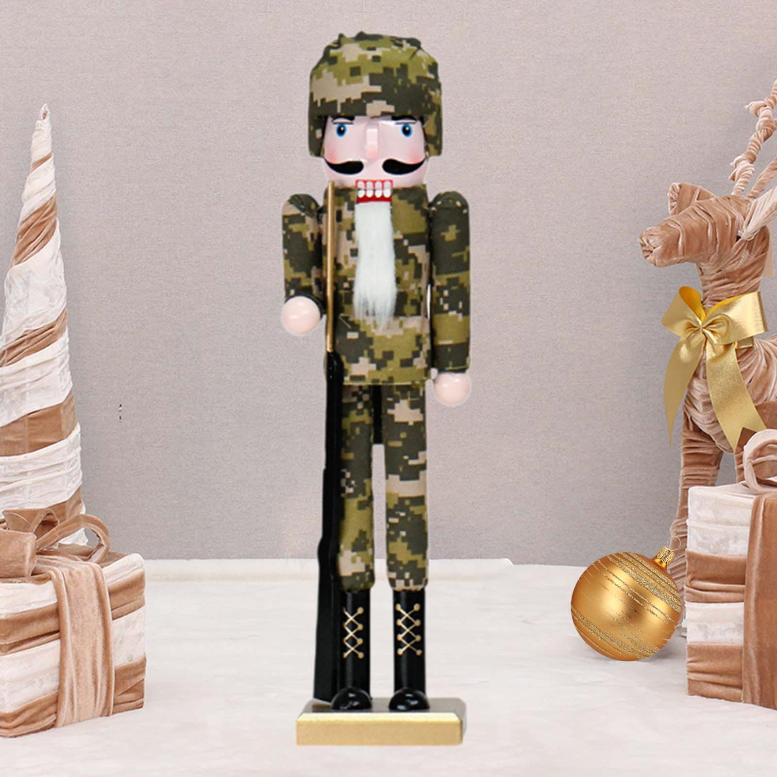 Nutcracker Figurine - Figurin Pemecah Kacang Kayu, Dekorasi Pemecah