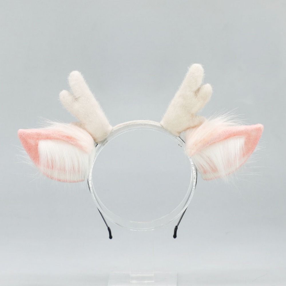 Headband Tanduk Rusa Buatan Ta - Reindeer Antlers Headband ulasan dan harga