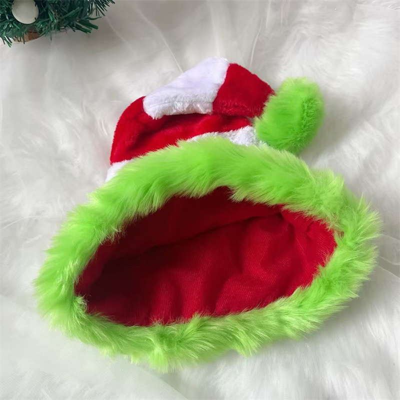 Topi Santa Claus Natal Berbaha - Santa Hat Plush ulasan dan harga