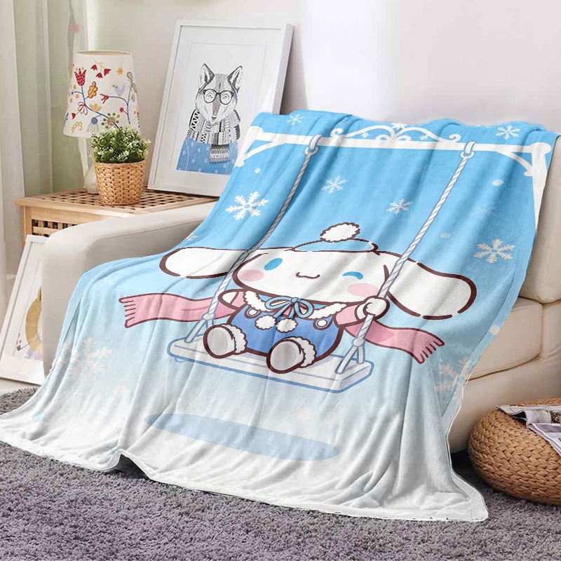 Selimut Sanrio Cinnamoroll Win - Christmas Throw Blanket ulasan dan harga