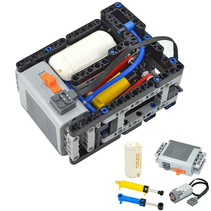 Mainan blok bangunan kompresor - Lego Set Technic ulasan dan harga
