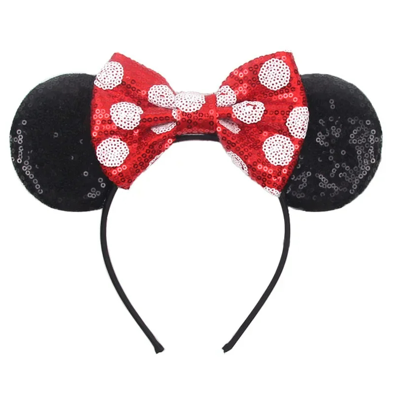 Bando telinga payet Mickey Mou - Ribbon Bow Gift ulasan dan harga