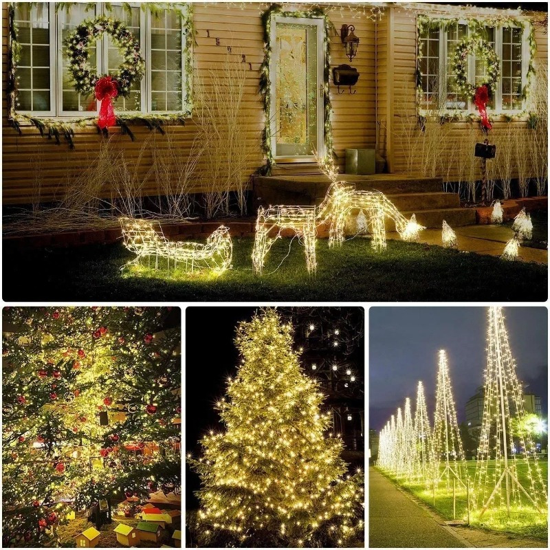 1 buah Lampu String Surya Luar - Led Fairy String Lights ulasan dan harga