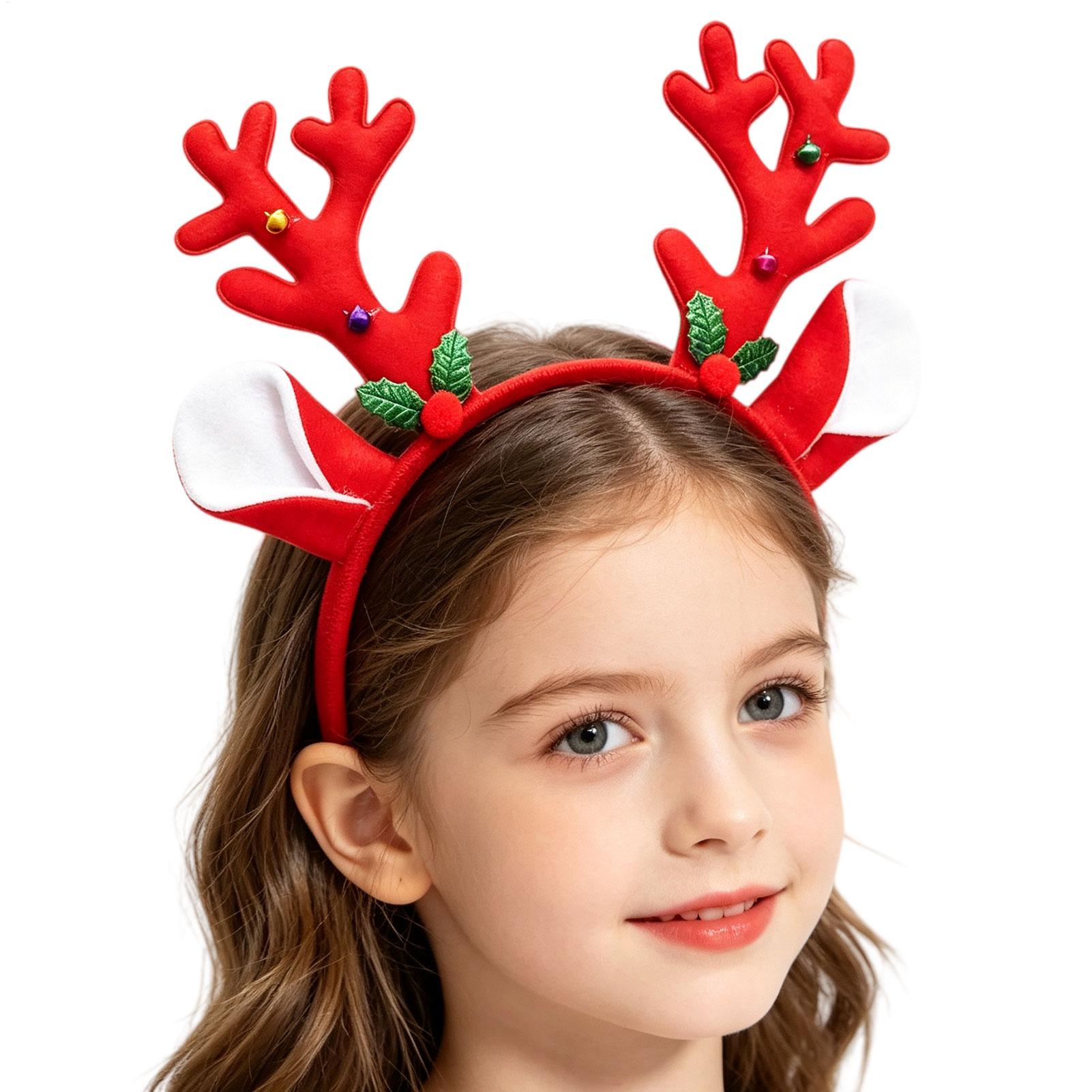 Bando Tanduk Rusa Natal, Akses - Reindeer Antlers Headband ulasan dan harga