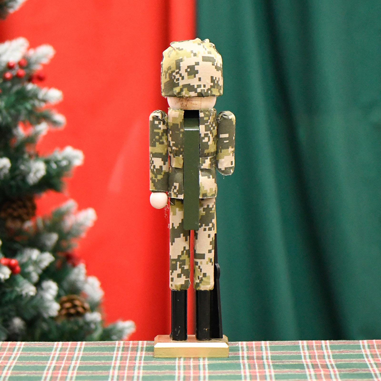 Figurin Pemecah Kacang Kayu, D - Nutcracker Figurine ulasan dan harga