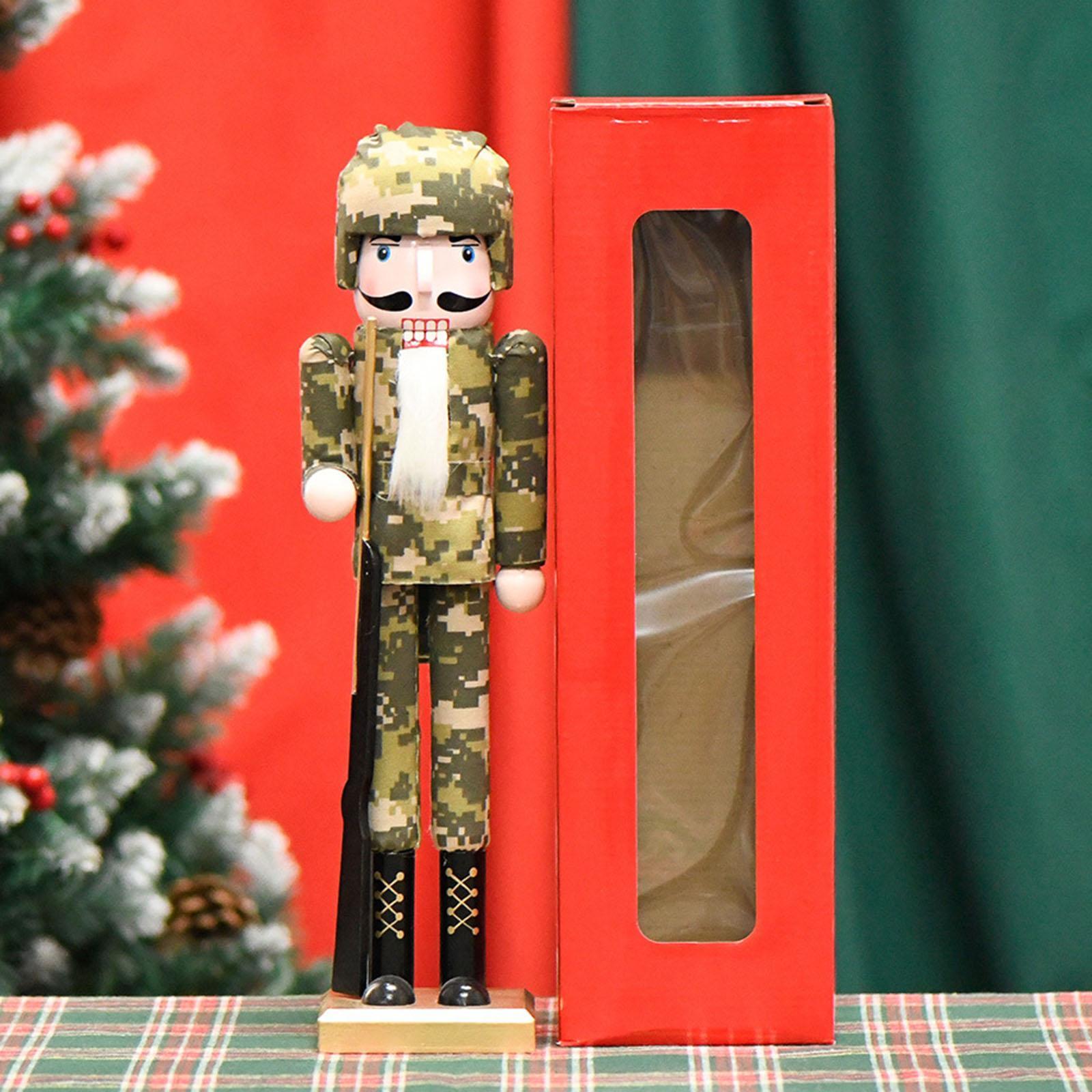 Figurin Pemecah Kacang Kayu, D - Nutcracker Figurine ulasan dan harga
