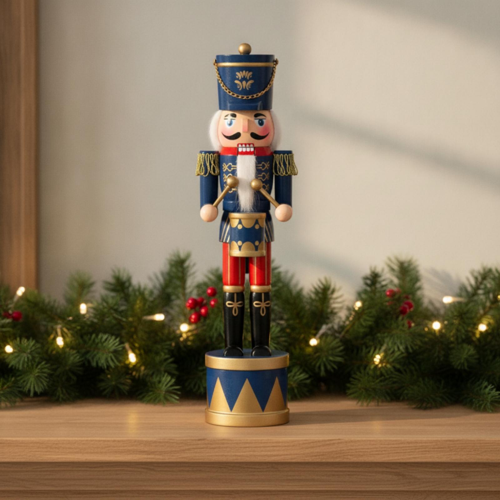 Figurine Prajurit Kayu Schima, - Nutcracker Figurine ulasan dan harga