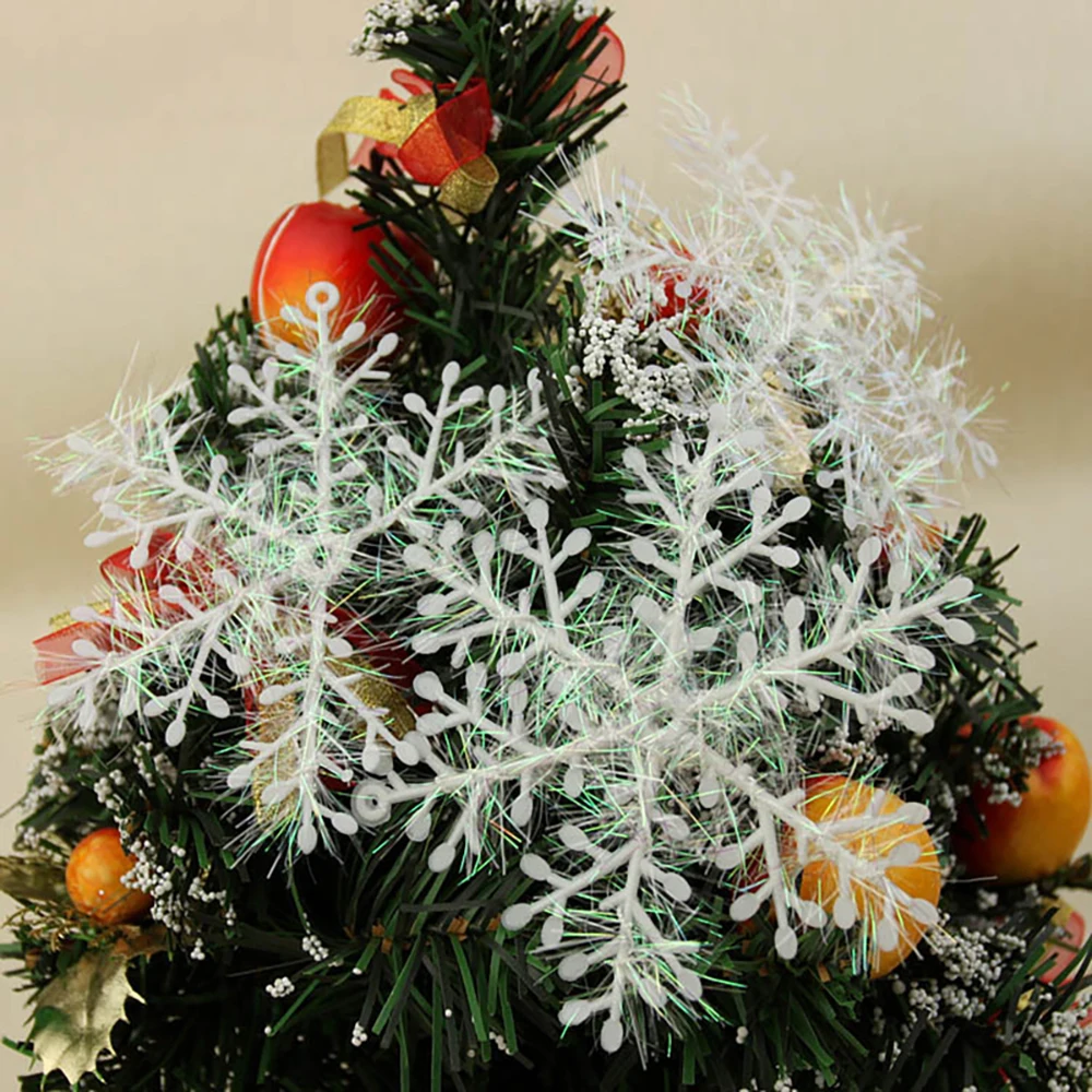 30pcs Hiasan Kepingan Salju Na - Christmas Tree Artificial ulasan dan harga