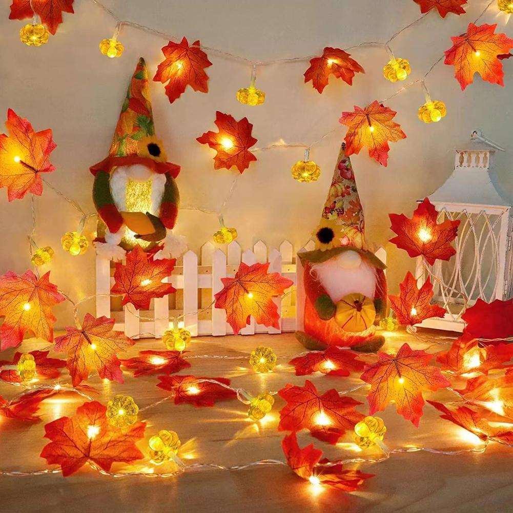 10 Lampu LED Rangkaian Labu Ha - Led Fairy String Lights ulasan dan harga